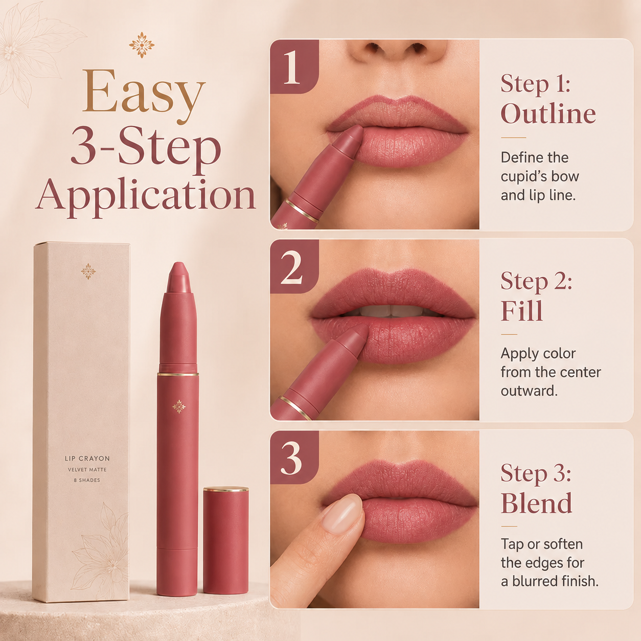 💜 Buy 1 Get 1 Free💜 Lip Liner — Waterproof, Long-Lasting Sculpt Effect