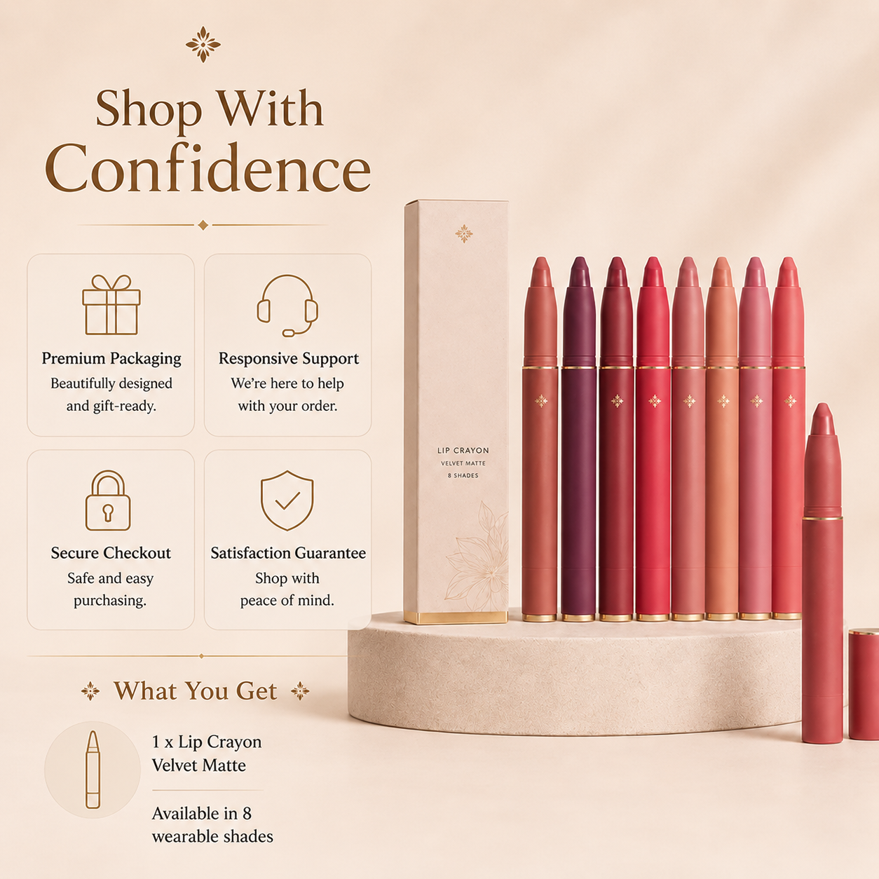 💜 Buy 1 Get 1 Free💜 Lip Liner — Waterproof, Long-Lasting Sculpt Effect